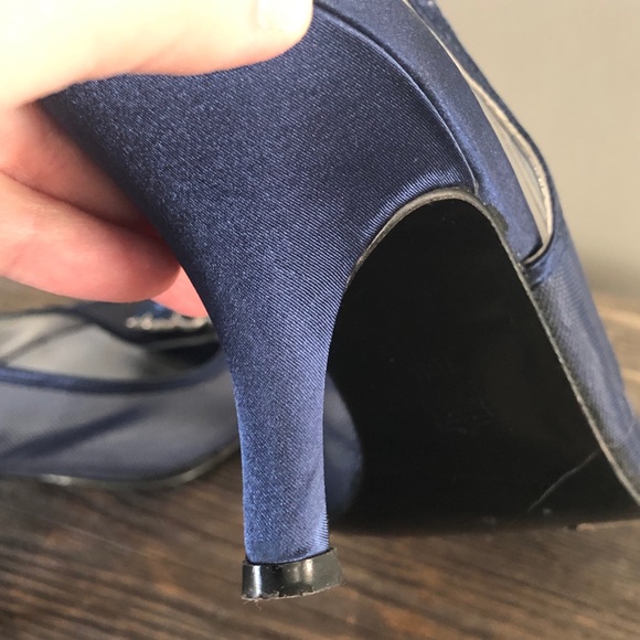 Caparros Sling Back Kitten Heel Shoes - Picture 14 of 16